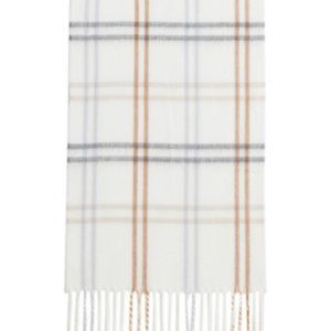 Steve Madden Womens Winter Mid-Weight Muffler Scarf Ivory O/S NWT